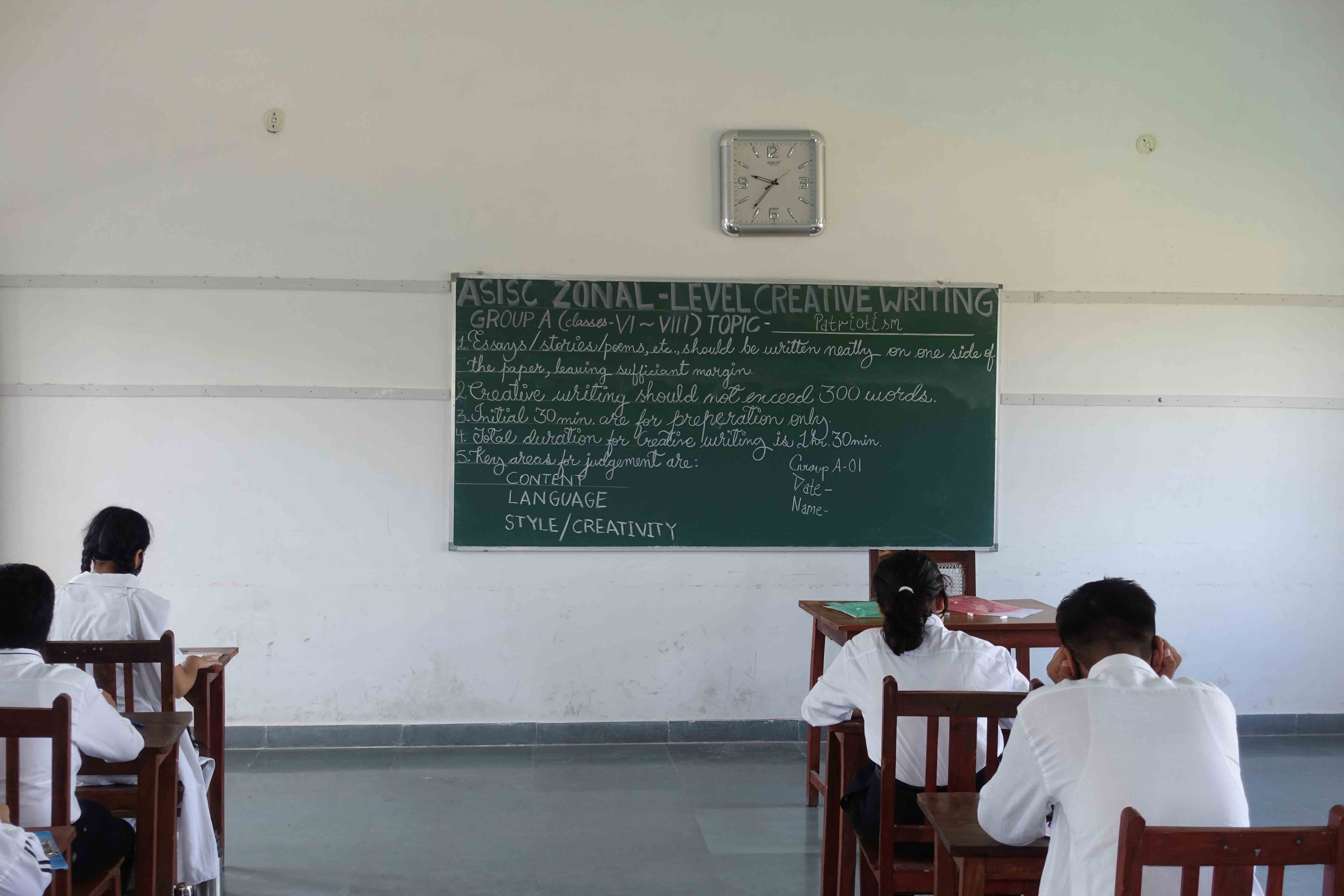 Asisc Zonal Level Creative Writing Competition